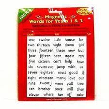 MAGNETIC WORDS FOR YEARS 1 & 2 PACK 2