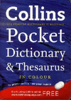 COLLINS POCKET DICTIONARY AND THESAURUS
