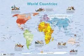COLLINS CHILDREN PICTORIAL WORLD MAP
