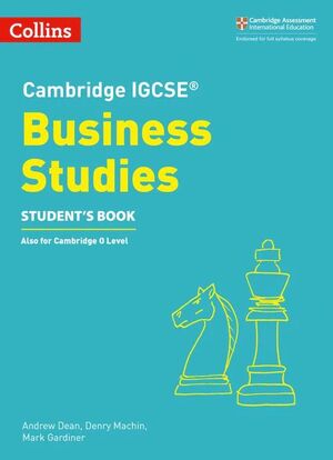 COLLINS CAMBRIDGE IGCSE - BUSINESS STUDIES STUDENTS BOOK