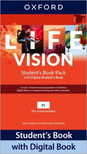 LIFE VISION PRE-INTERMEDIATE WITH DIGITAL BOOK