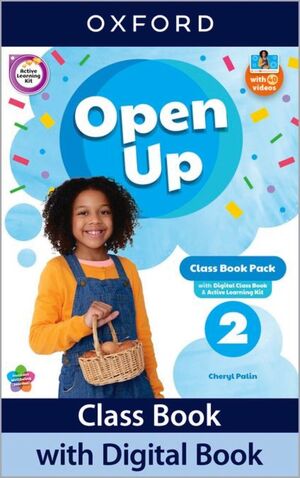 OPEN UP 2 CLASS BOOK WITH DIGITAL BOOK