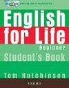 ENGLISH FOR LIFE BEGINNER SB + STUD MULTIROM