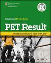 OXFORD PET RESULT WORKBOOK WITH CD ROM+KEY