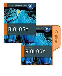IB BIOLOGY PRINT AND ONLINE COURSE BOOK PACK: OXFORD IB DIPLOMA PROGRAMME
