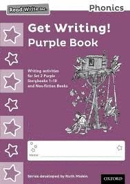 READ WRITE INC. PHONICS: GET WRITING! PURPLE BOOK PACK OF 10