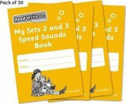 READ WRITE INC. PHONICS: MY SETS 2 AND 3 SPEED SOUNDS BOOK PACK OF 30
