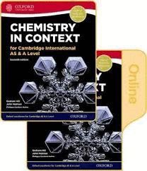CHEMISTRY IN CONTEXT FOR CAMBRIDGE INTERNATIONAL AS & A LEVEL PRINT & ONLINE STUDENT BOOK PACK