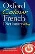 DIC. OXFORD COLOUR FRENCH