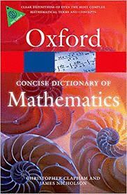 DIC. OXFORD CONCISE OF MATHS 5E