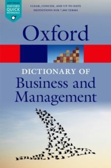 DIC. OXFORD DICTIONARY OF BUSINESS AND ADMINISTRATION