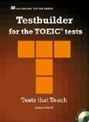 MACMILLAN TESTBUILDER FOR THE TOEIC TESTS + CD`S