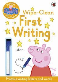 FIRST WRITING WIPE-CLEAM WITH PEPPA PIG