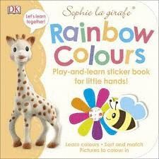 SOPHIE LA GIRAFE RAINBOW COLOURS : PLAY-AND-LEARN STICKER BOOK FOR LITTLE HANDS!