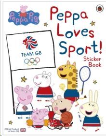 PEPPA PIG: PEPPA LOVES SPORTS STICKER BOOK