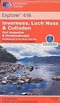 INVERNESS, LOCH NESS & CULLODEN SURVEY MAP