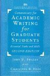 COMMENTARY FOR ACADEMIC WRITING FOR GRADUATE STUDENTS