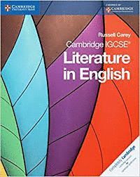 LITERATURE IN ENGLISH FOR CAMBRIDGE IGCSE