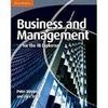 BUSINESS AND MANAGEMENT FOR THE IB DIPLOMA