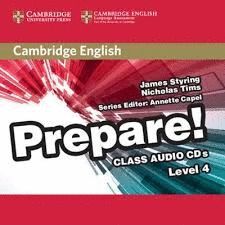 CAMBRIDGE ENG PREPARE 4 CD