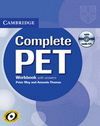 CAMBRIDGE COMPLETE PET WORKBOOK+ KEY/CD