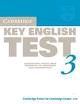 CAMBRIDGE KET PRACTICE TESTS 3 STUDENT'S BOOK