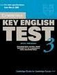 CAMBRIDGE KET PRACTICE TESTS 3 STUDENT'S BOOK+ KEY