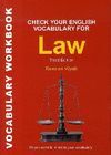 CHECK YOUR ENGLISH VOCABULARY FOR LAW