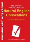 CHECK YOUR VOCABULARY FOR NATURAL ENGLISH COLLOCATIONS