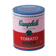 WARHOL SOUP CAN PINK PUZZLE
