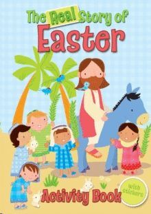 REAL STORY OF EASTER WITH STICKER