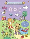 ABC USBORNE STICKER BOOK
