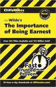 CLIFF NOTES ON WILDE'S THE IMPORTANCE OF BEING EARNEST