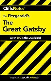 CLIFFS NOTES GREAT GATSBY