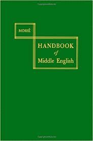 HANDBOOK OF MIDDLE ENGLISH
