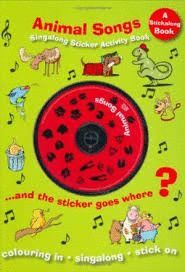 ANIMAL SONGS SINGALONG STICKER BOOK + CD