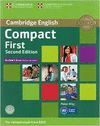 CAMBRIDGE COMPACT FCE 2ND SB NO KEY