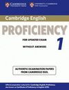CAMBRIDGE CPE 1 UPDATED PRACTICE TESTS SB WITHOUT ANSWERS