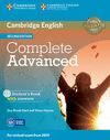 CAMBRIDGE COMPLETE CAE 2ND STUDENT'S PACK KEY+ CD