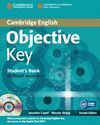 CAMBRIDGE OBJECTIVE KET 2ND PACK NO KEY +CD ROM