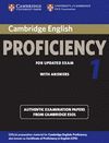 CAMBRIDGE CPE 1 UPDATED PRACTICE TESTS WITH ANSWERS