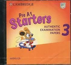 CAMBRDIGE PRE A1 STARTERS 3 CD 