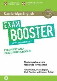 CAMBRIDGE ENGLISH EXAM BOOSTER FCE AND SCHOOLS SELF STUDY