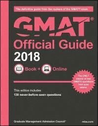 OFFICIAL GUIDE GMAT REVIEW 2018