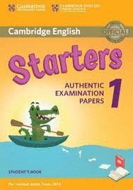 CAMBRIDGE STARTERS 1 REVISED 2018 SB