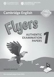 CAMBRIDGE FLYERS 1 REVISED 2018 ANSWER BOOKLET