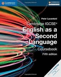 ENGLISH AS A SECOND LANGUAGE IGCSE STUDENT BOOK