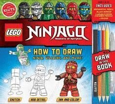 HOW TO DRAW NINJA, VILLAINS AND MORE