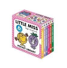 LITTLE MISS POCKET LIBRARY BOARD BOOK 6 TITLES