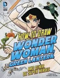 HOW TO DRAW WONDER WOMAN AND GREEN LANTERN